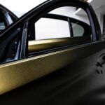 BMW wrapped with Golden Black Matt finish