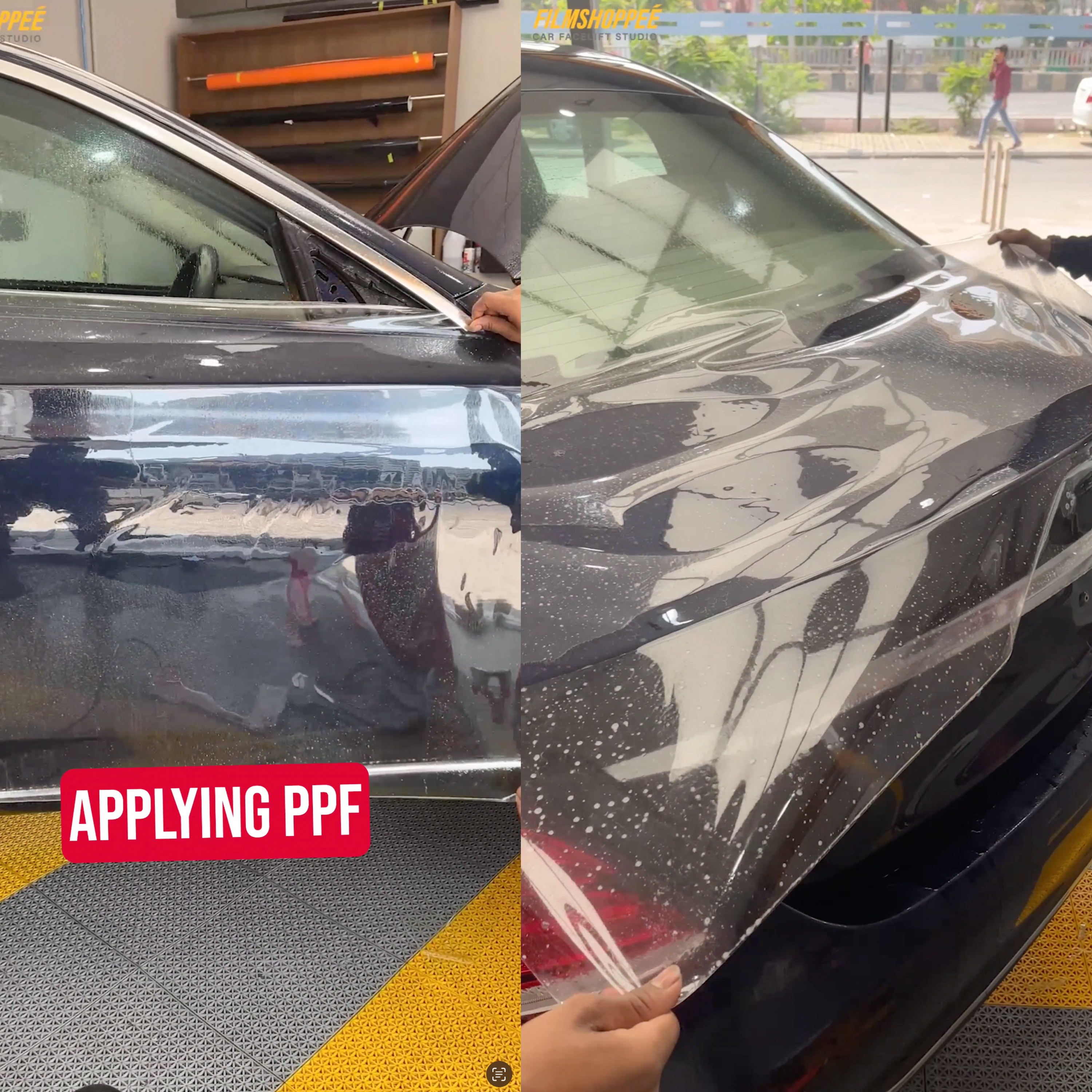PPF Applied on Mercedes