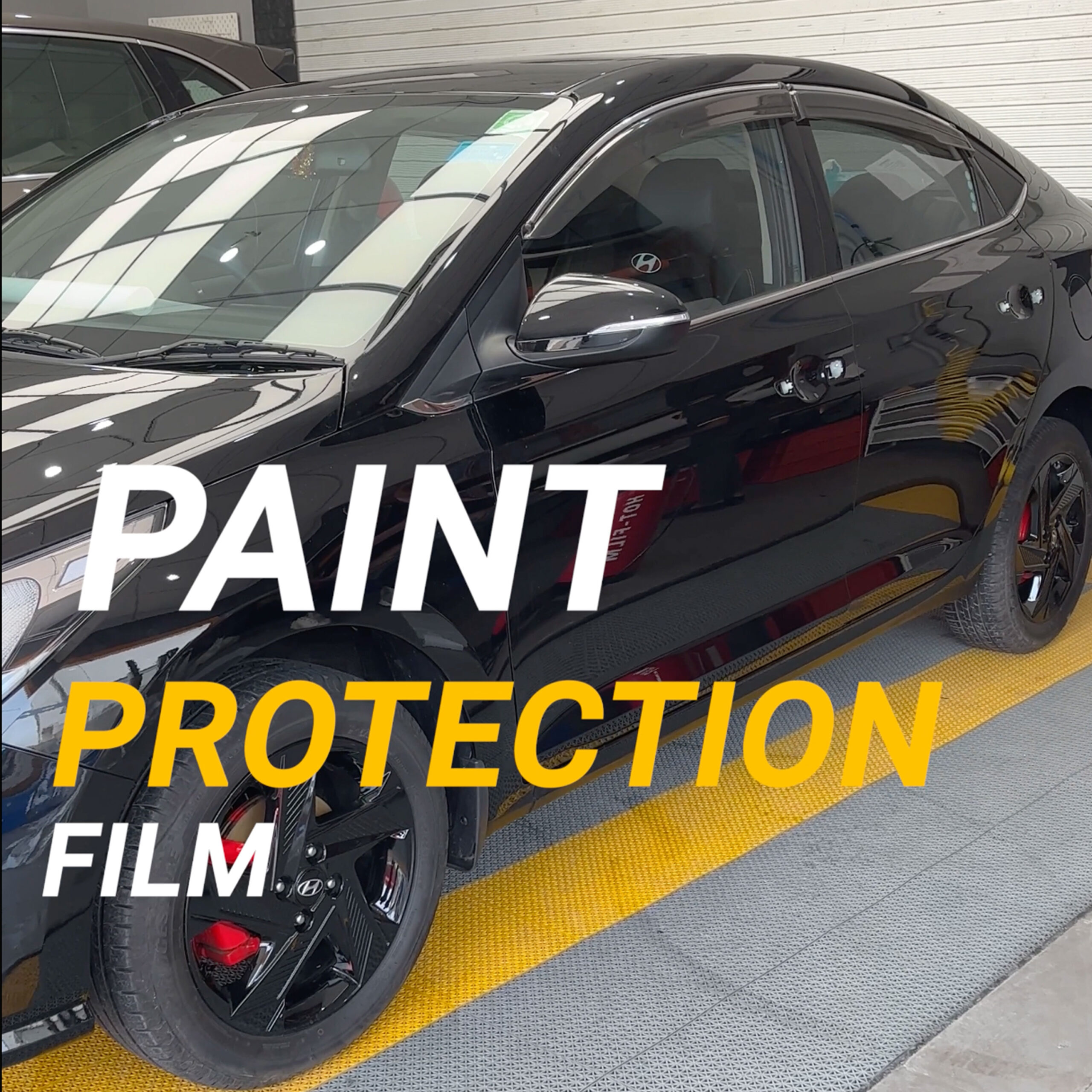 Install Paint Protection Film (PPF) in Hyundai VERNA At Surat, Gujarat