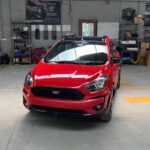 Full Body Paint Applied on ford freestyle