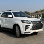 New shape for a Fortuner with Lexus Kit