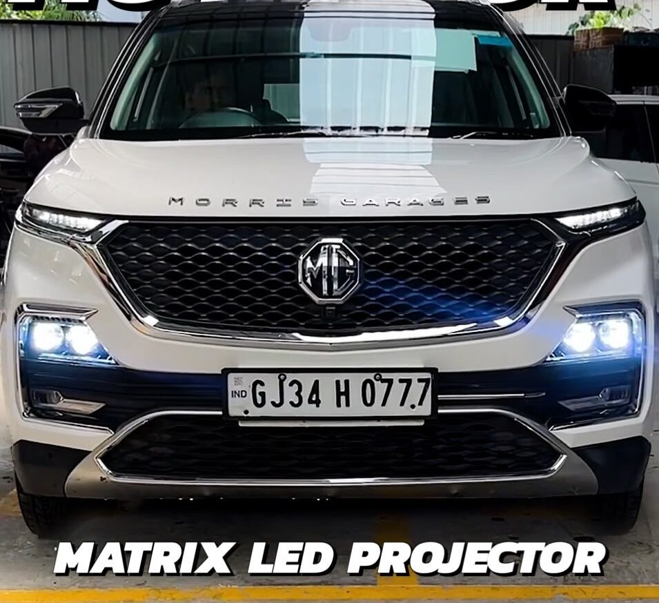 square matrix led headlights