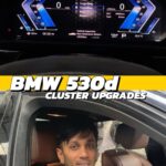 UPGRADES BMW 530d CLUSTER TO DIGITAL CLUSTER