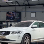 Volvo XC60, as we turn it from white to candy red bliss
