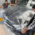 This Mercedes GLC 300 comes directly from showroom for PPF