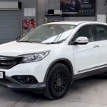 We wrapped this Honda CR-V with Satin Metallic Grey colour
