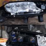 Toyota innova hycross 8 Led Projector Setup