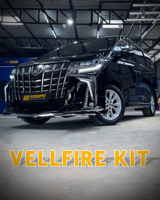 Transforming Toyota Alphard into Vellfire Masterpiece