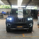 Scorpio N Headlight Upgrade