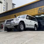 Before and after car restoration of Mitsubishi Pajero at Filmshoppee
