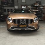 Mercedes GLA front grill modification at Filmshoppee
