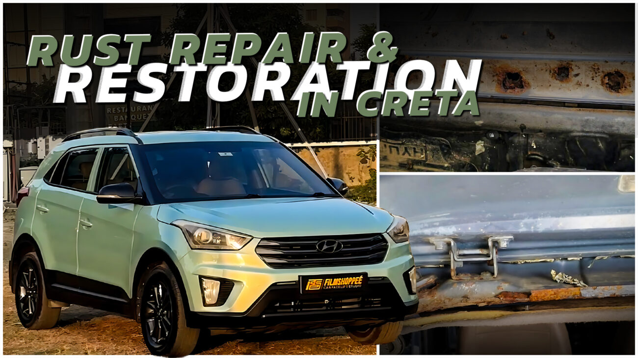 Hyundai Creta car rust repair and restoration by Filmshoppee