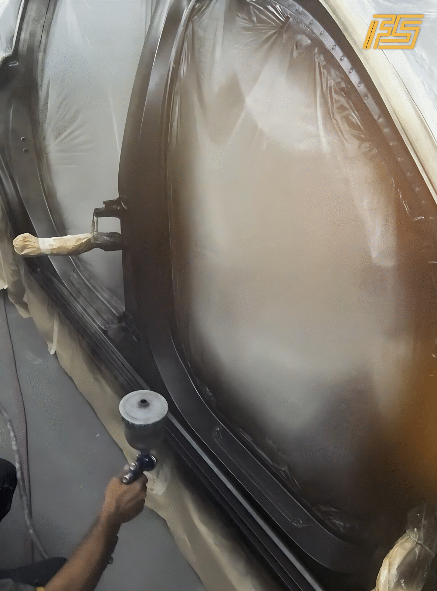 Complete Mercedes E-Class peelable paint and color PPF project