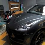 Porsche car paint protection film installation