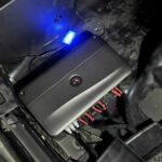 Mahindra Thar modified with advanced headlight upgrade