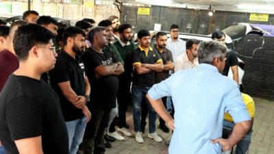Advanced level car audio training at Filmshoppee