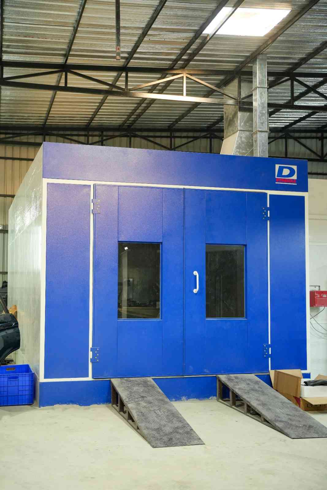 Filmshoppee Chennai Paint Booth Waterborne Setup