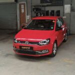 Polo overcoat gloss finish side angle