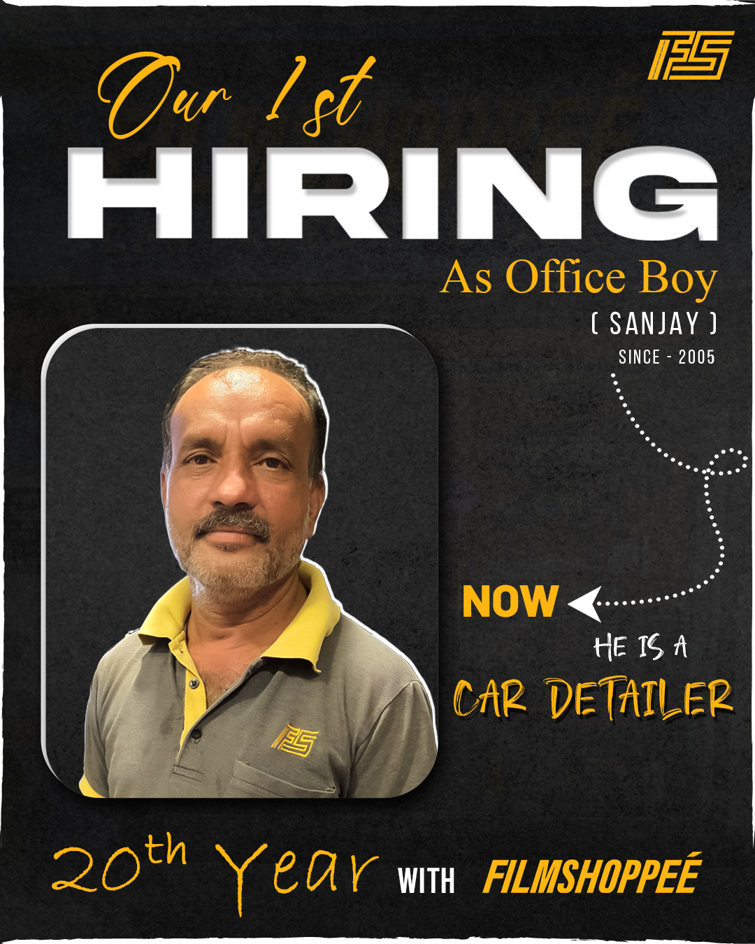 Sanjay Filmshoppee car detailer 20 year journey