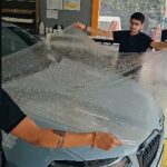 Pre cut PPF installation process on BMW X4