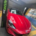 MG Cyberster before Paint Protection Film installation