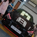 Hyundai i20 N Line Red Sparkle PPF with happy clients