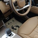 Interior PPF protection on Range Rover dashboard and panels