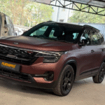 Kia Seltos modified exterior custom paint finish