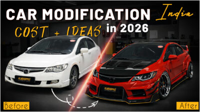 car modification India before and after custom car design