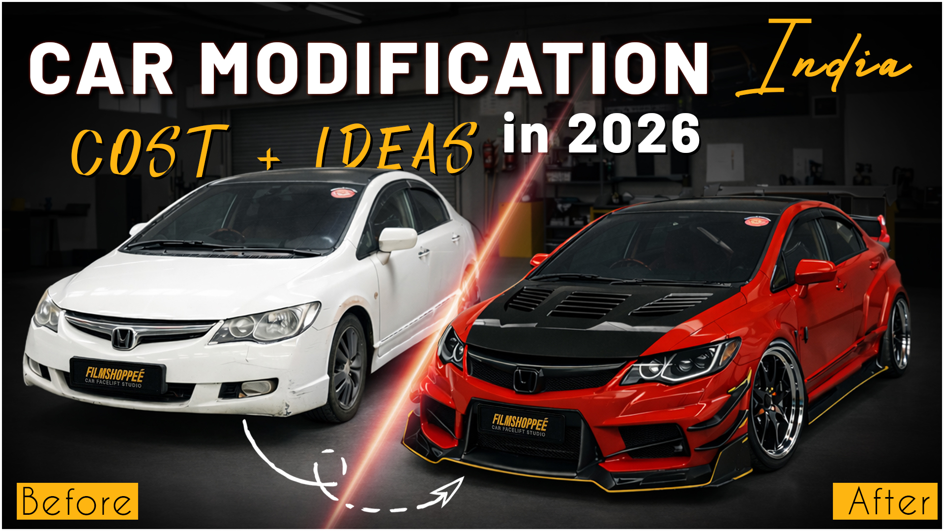 car modification India before and after custom car design