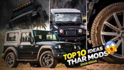 Mahindra Thar modified before and after transformation India