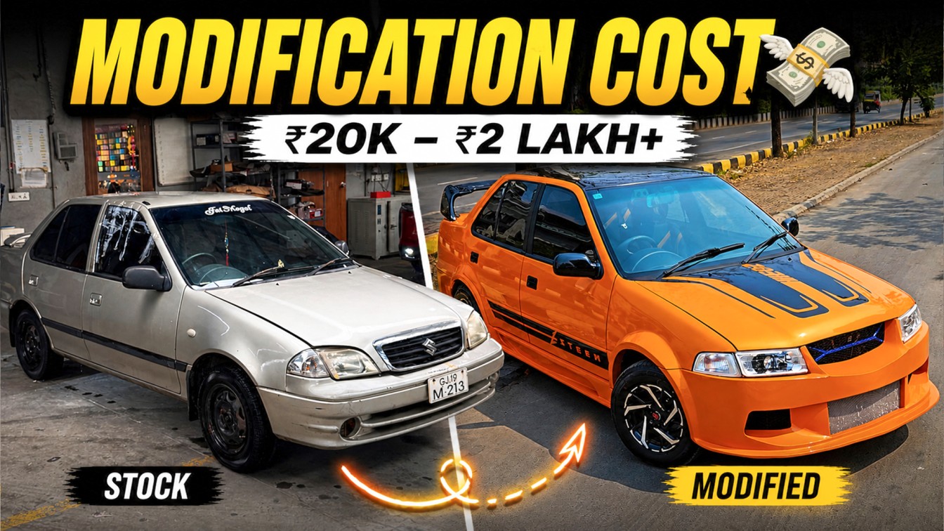 car modification cost in india price guide wrap paint ppf