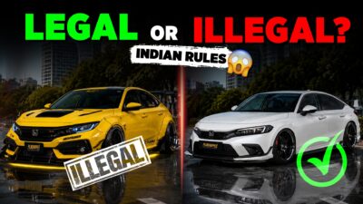 car modification legal in india rules fines guide