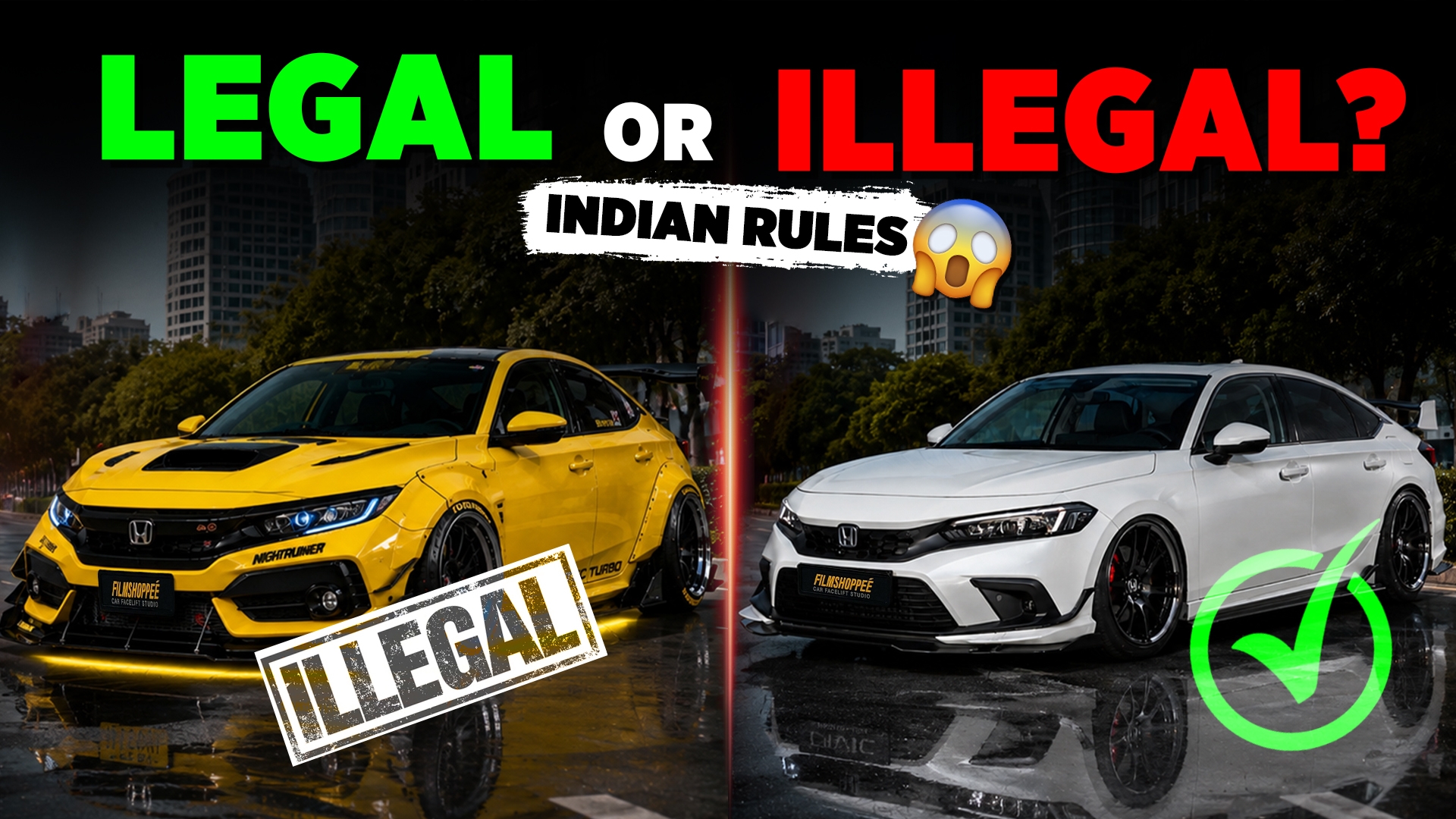 car modification legal in india rules fines guide