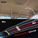 Luxury red velvet interior modification Toyota Corolla Altis 3