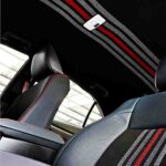 Luxury red velvet interior modification Toyota Corolla Altis 2