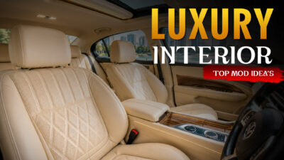 best luxury car interior modification ideas in India