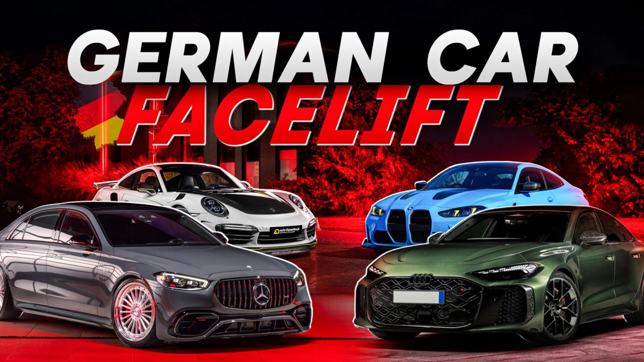 German car facelift BMW Audi Mercedes Porsche upgrade guide