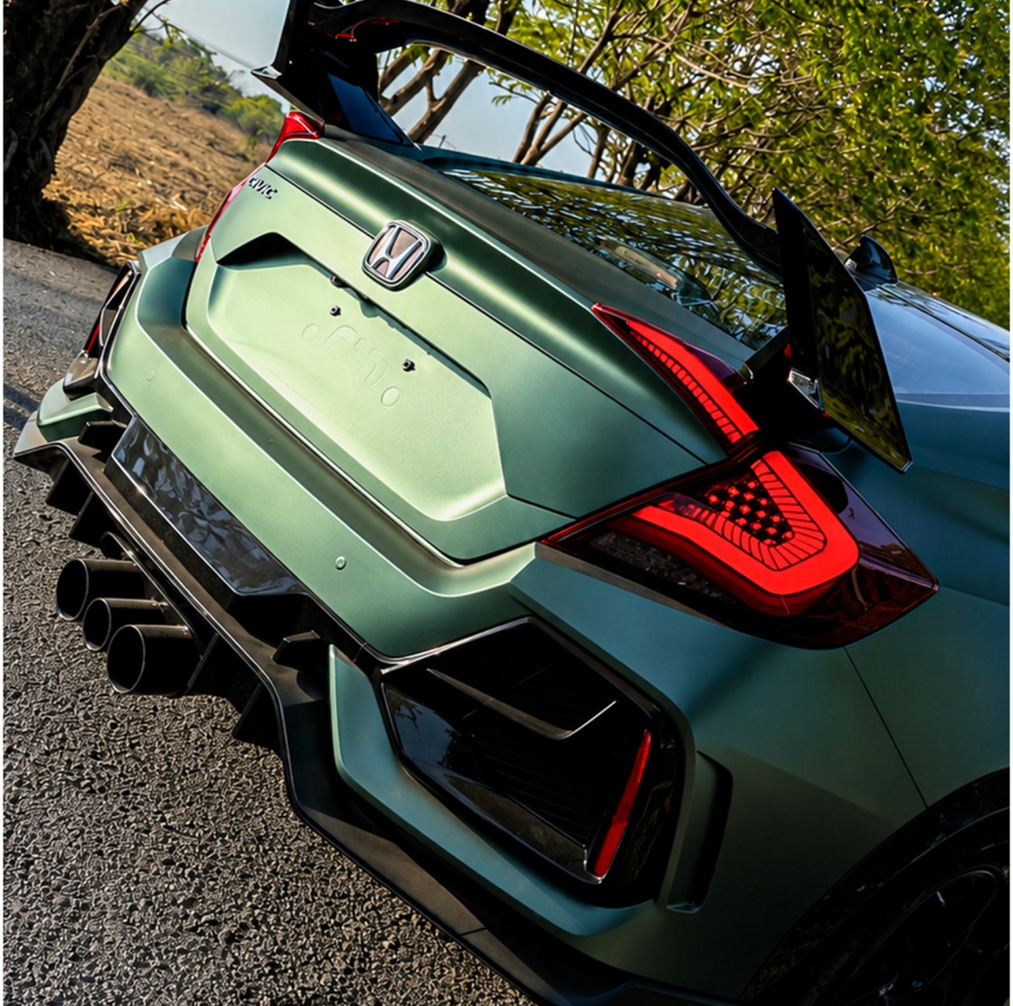 Honda Civic valvetronic exhaust system
