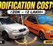 car modification cost in india price guide wrap paint ppf